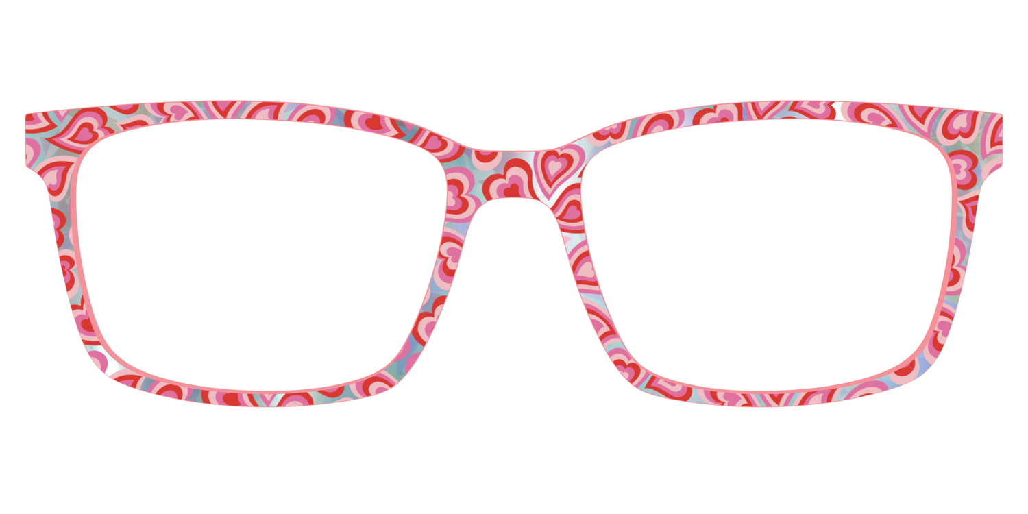 The Groovy Hearts Reflection - Lifestyle Kirby Top Image - Pair Eyewear