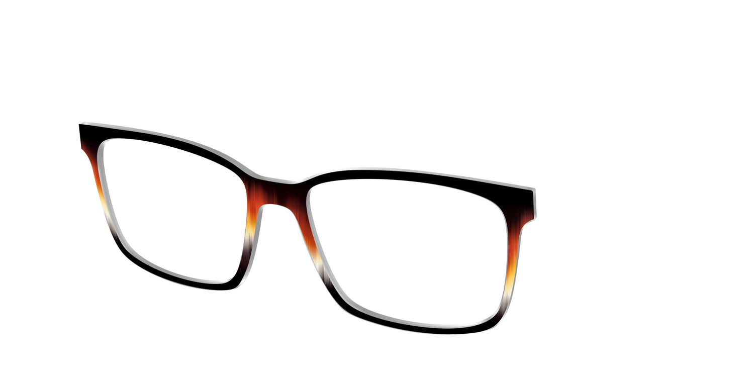 The Hallows' Eve Gradient - Angle Top Image - Pair Eyewear