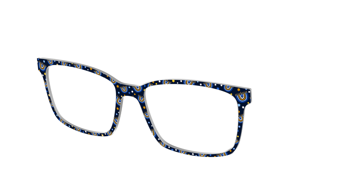 The Hanukkah Menorahs - Angle Top Image - Pair Eyewear