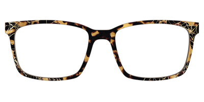 The Haunted Tortoise with Gold Foil Webs - Front Top Thumbnail - Pair Eyewear