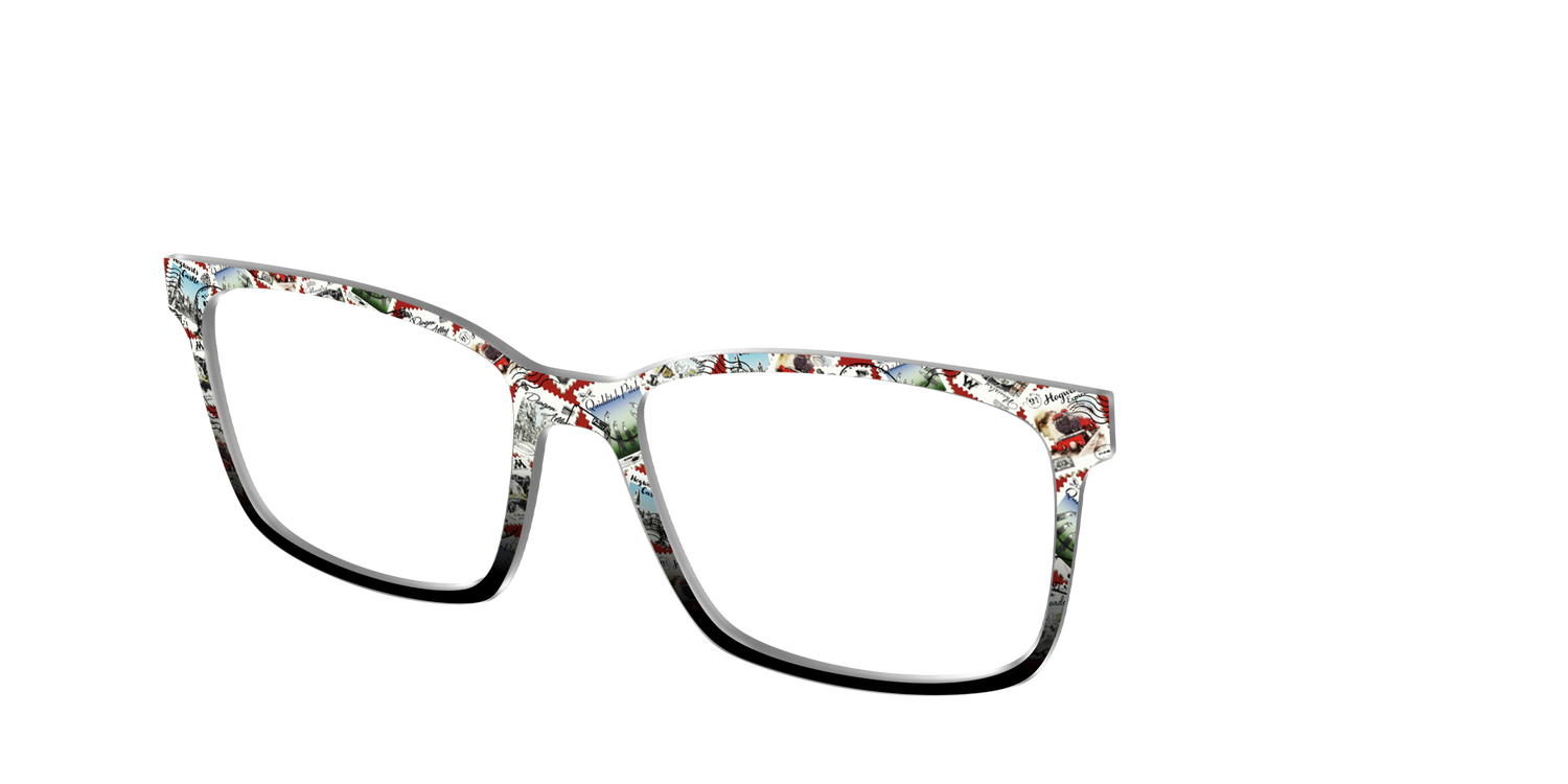The Hogwarts™ Stamps - Angle Top Image - Pair Eyewear