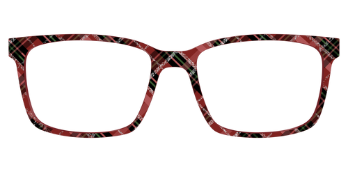 The Holly Plaid with Glitter - Kirby Top - Pair Eyewear