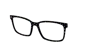 The Holographic Lightning Bolts - Angle Top Thumbnail - Pair Eyewear