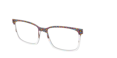 The Holographic Milkshake - Angle Top Thumbnail - Pair Eyewear