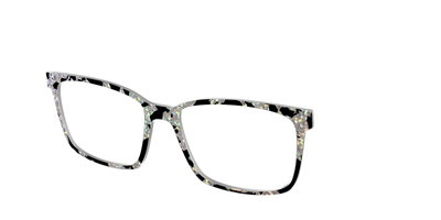 The Holographic Mottled Tortoise - Angle Top Thumbnail - Pair Eyewear