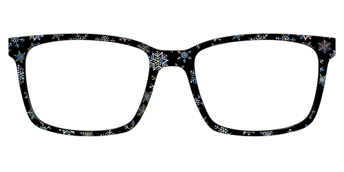The Holographic Snowflakes - Kirby Top - Pair Eyewear