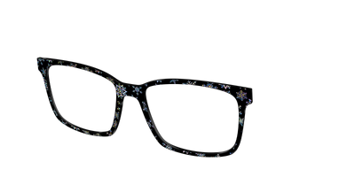 The Holographic Snowflakes - Angle Top Thumbnail - Pair Eyewear