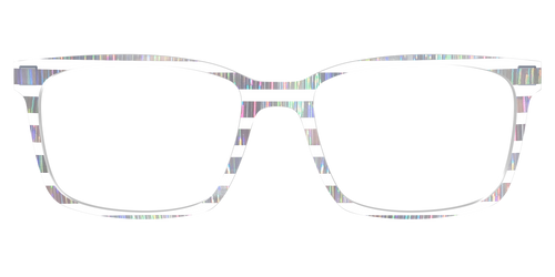 The Holographic Stripes Crystal - Kirby Top - Pair Eyewear
