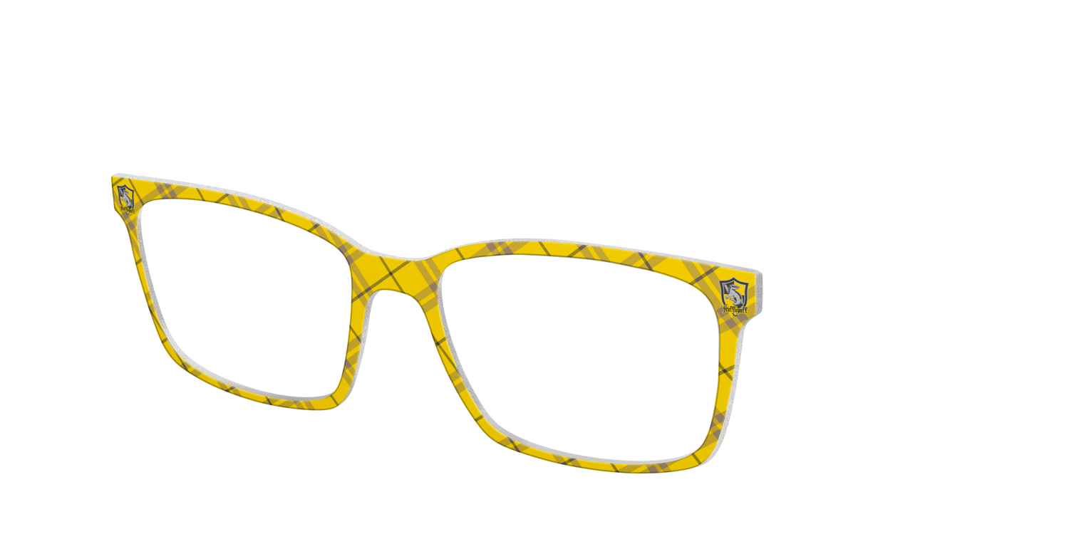 The Hufflepuff™ Plaid - Angle Top Image - Pair Eyewear