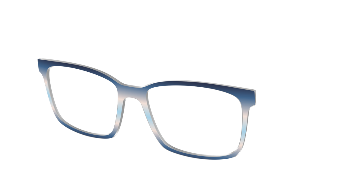 The Hydrangea Haze Gradient - Angle Top Image - Pair Eyewear