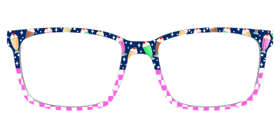 The Ice Cream Social Split - Front Top Thumbnail - Pair Eyewear