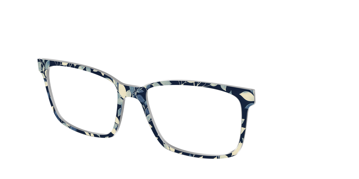 The Indigo Leaves - Angle Top Image - Pair Eyewear