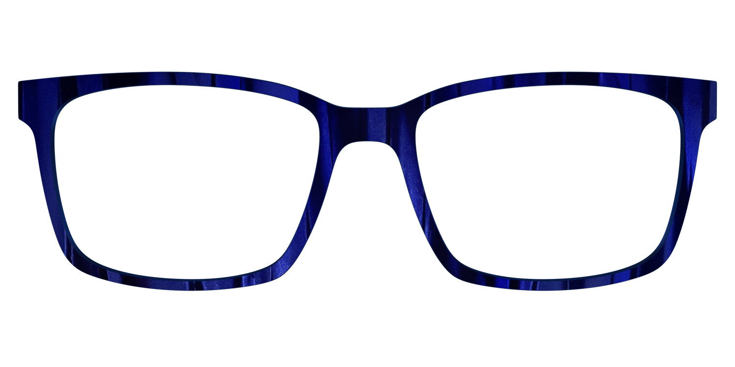 The Indigo Moire Stripes - Lifestyle Kirby Top Image - Pair Eyewear