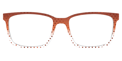 The Inferno Orange Gradient Crystal Polka Dots - Front Top Thumbnail - Pair Eyewear