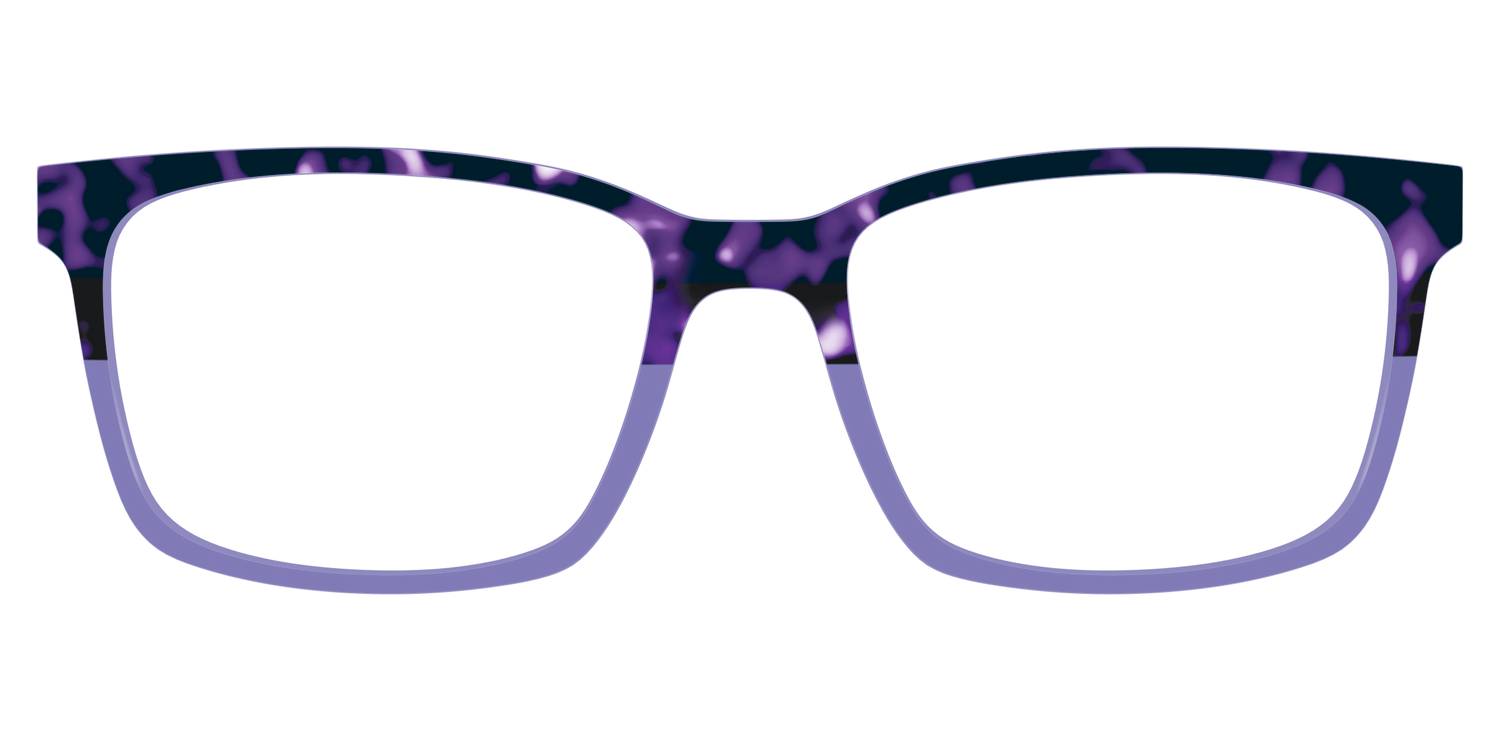 The Iris Tortoise Crystal Split - Lifestyle Kirby Top Image - Pair Eyewear