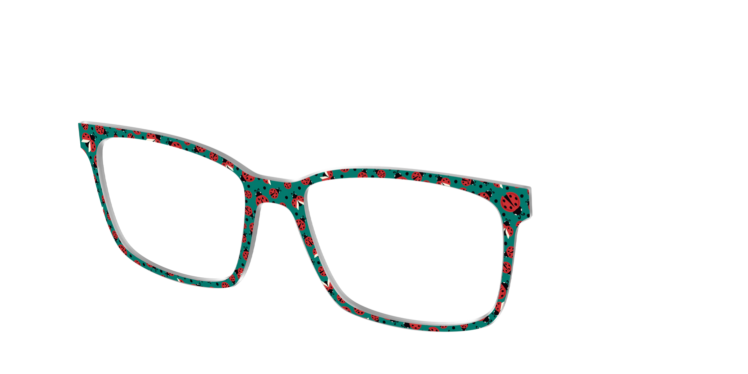 The Ladybug Bunch - Angle Top Image - Pair Eyewear