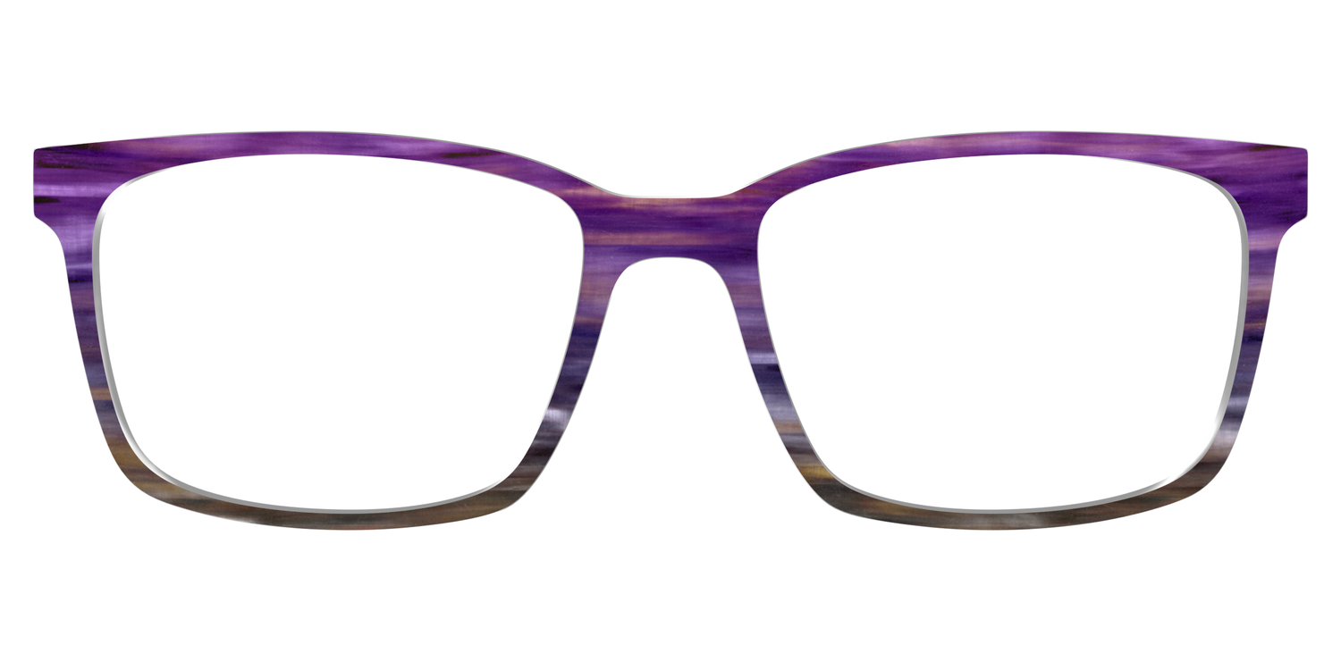 The Lilac Gradient Horn - Lifestyle Kirby Top Image - Pair Eyewear