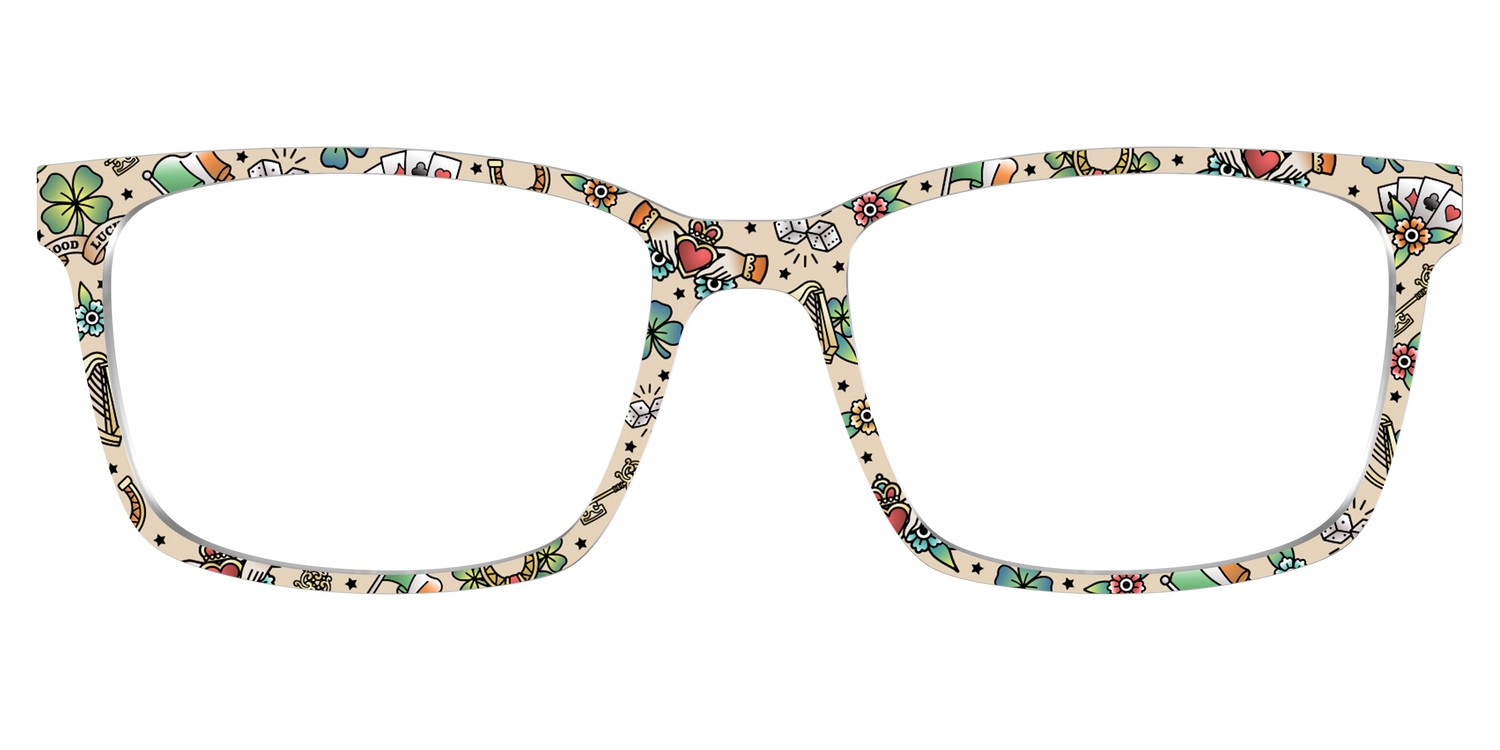 The Luck of the Irish Tattoos - Lifestyle Kirby Top Image - Pair Eyewear