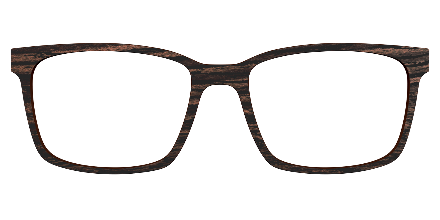 The Mahogany Woodgrain - Lifestyle Kirby Top Image - Pair Eyewear