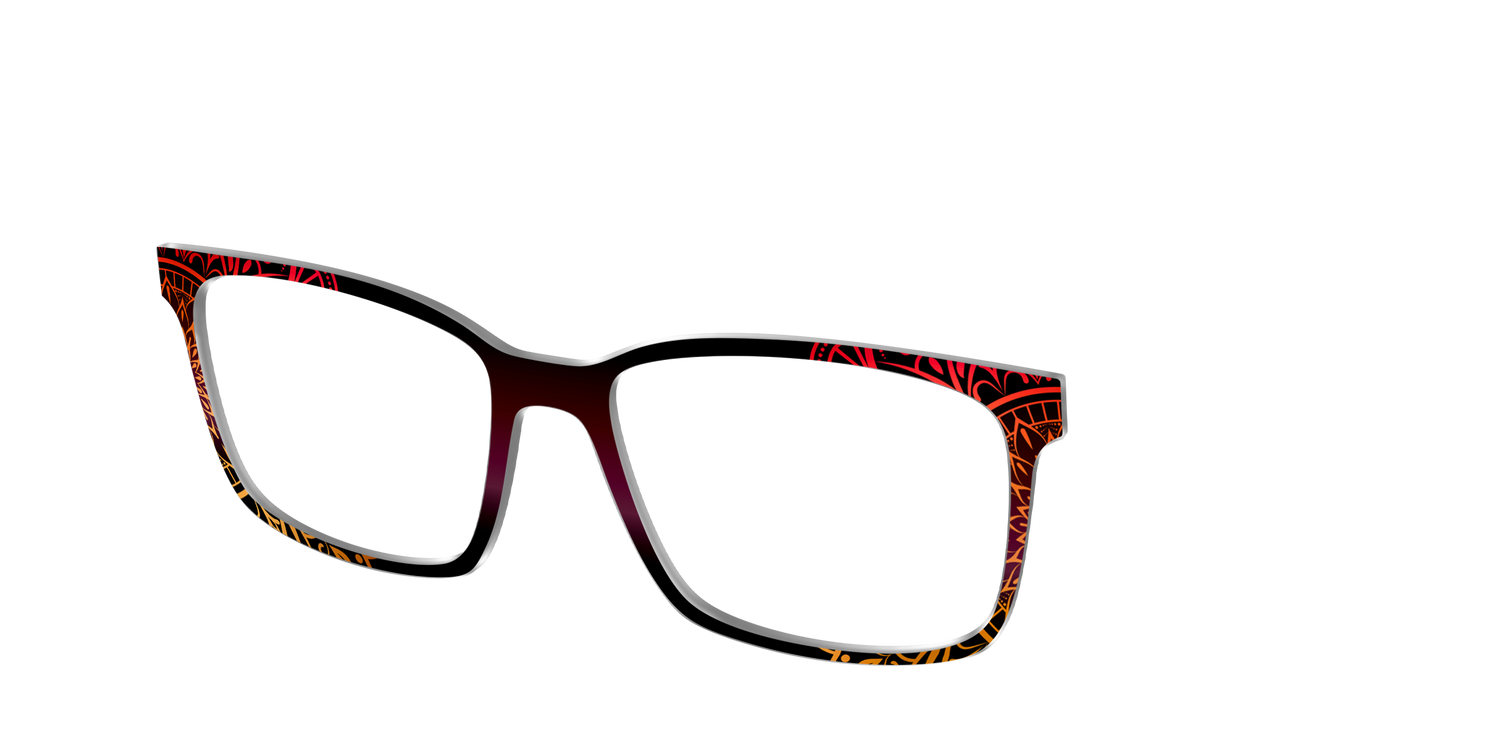 The Mandalas - Angle Top Image - Pair Eyewear