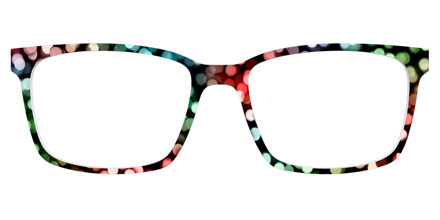 The Merry & Bright Bokeh - Lifestyle Kirby Top Image - Pair Eyewear