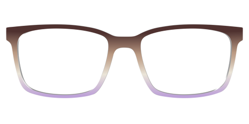 The Mocha to Light Lavender Gradient - Kirby Top - Pair Eyewear
