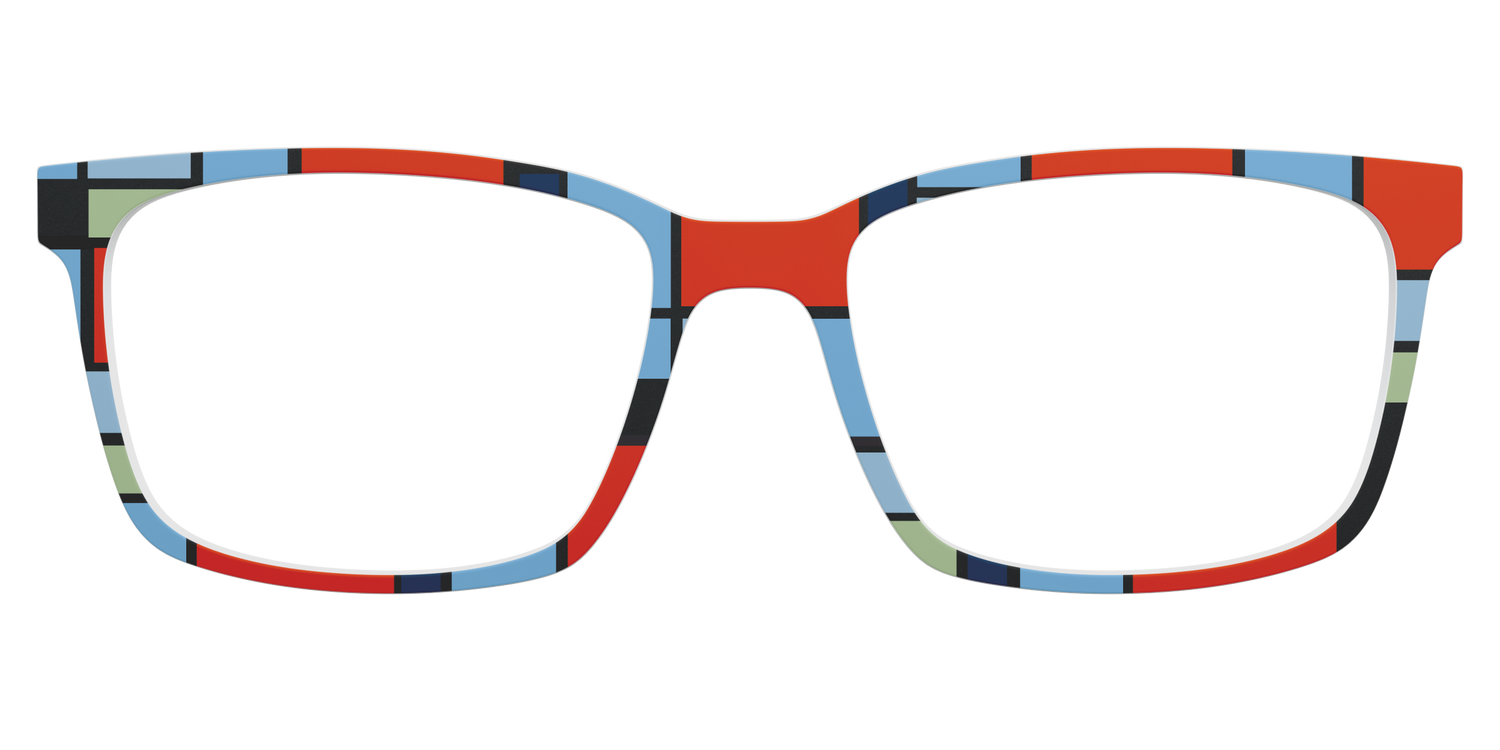 Mondrian Composition - Lifestyle Kirby Top Image - Pair Eyewear