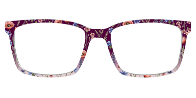The Mulberry Floral Dip-Dye - Front Top Thumbnail - Pair Eyewear