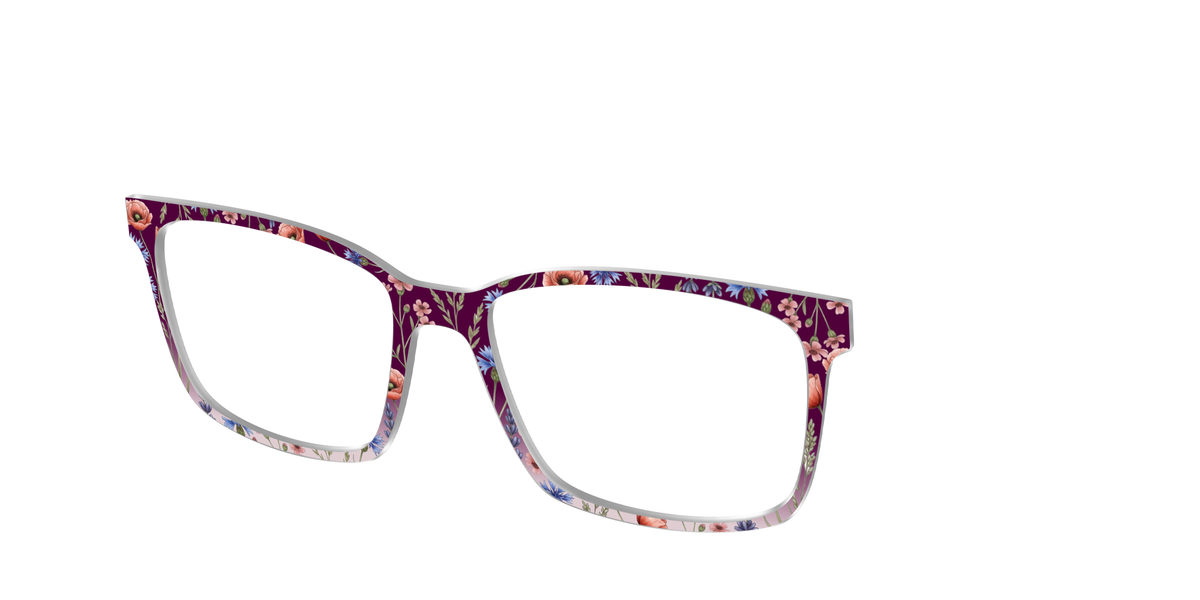 The Mulberry Floral Dip-Dye - Angle Top Image - Pair Eyewear