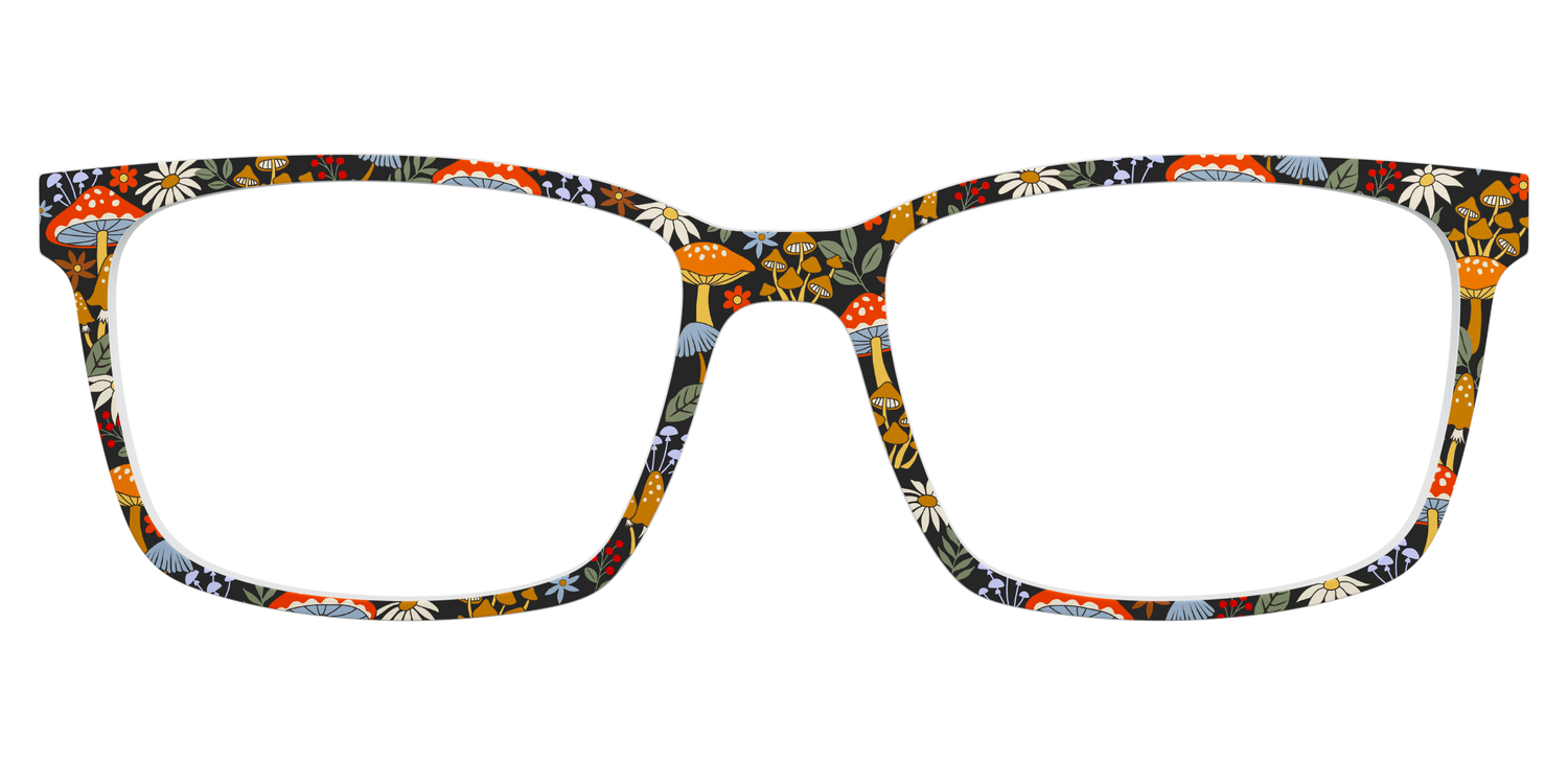 The Mushroom Floral - Lifestyle Kirby Top Image - Pair Eyewear