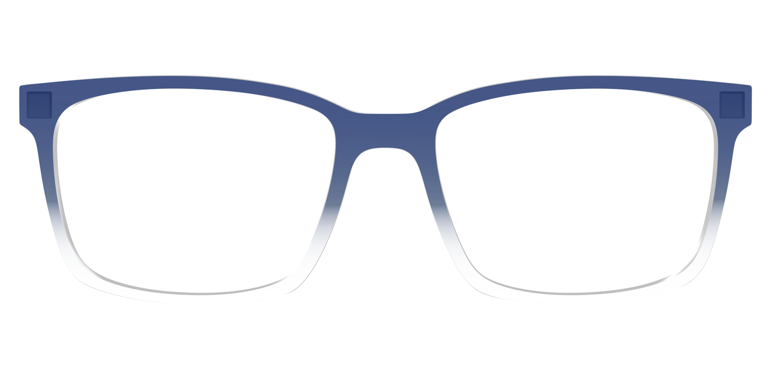 The Navy Gradient Crystal - Lifestyle Kirby Top Image - Pair Eyewear