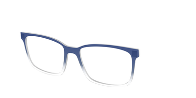 The Navy Gradient Crystal - Angle Top Thumbnail - Pair Eyewear