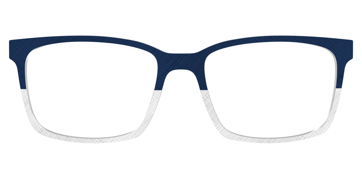 The Navy Plaid Crystal Split - Lifestyle Kirby Top Image - Pair Eyewear