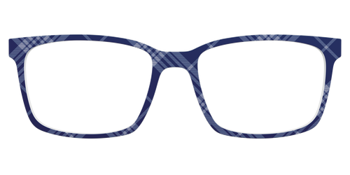 The Navy Twill Plaid - Kirby Top - Pair Eyewear