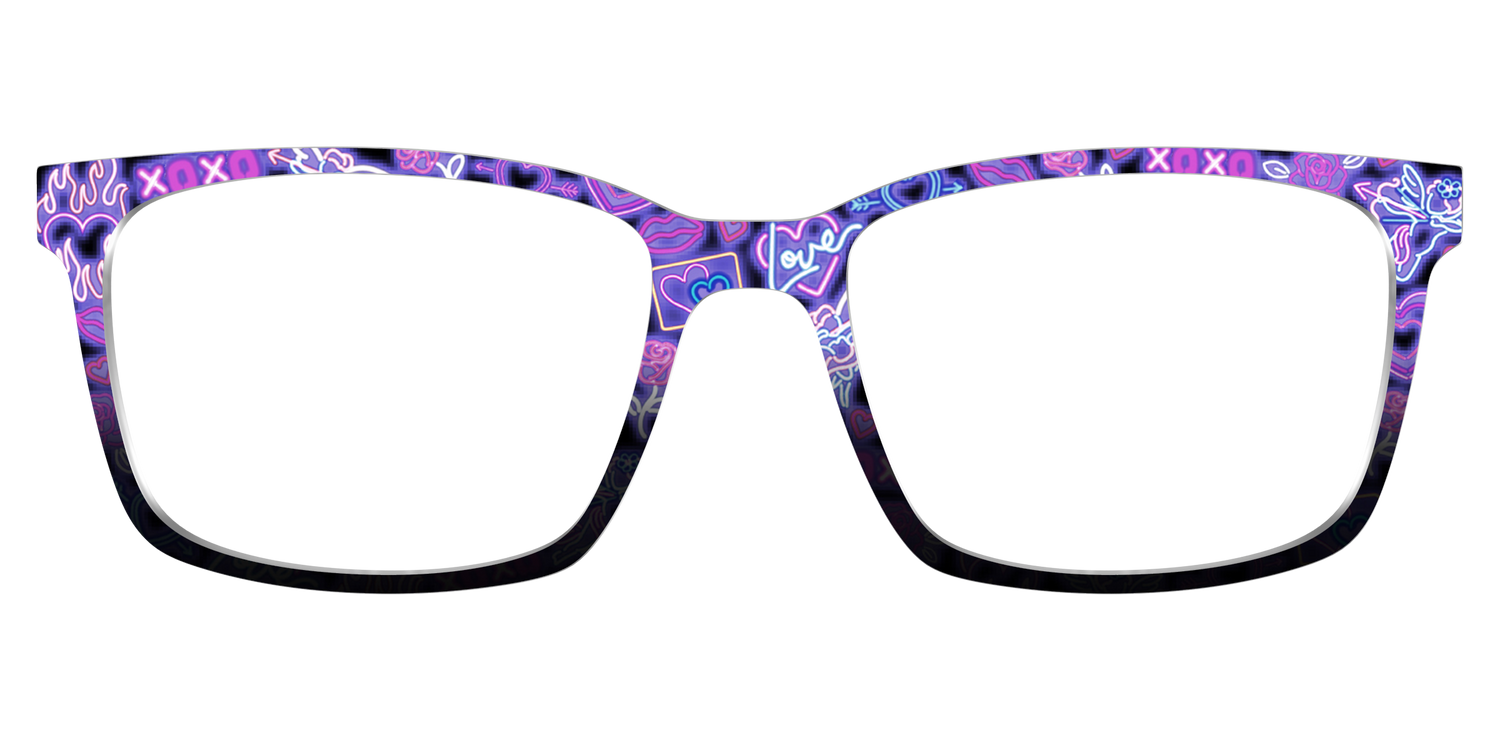 The Neon Love Signs - Lifestyle Kirby Top Image - Pair Eyewear