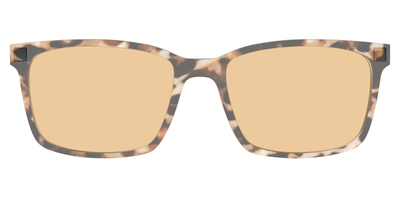 The Neutral Tort Crystal With Umber Brown Lens - Front Top Thumbnail - Pair Eyewear