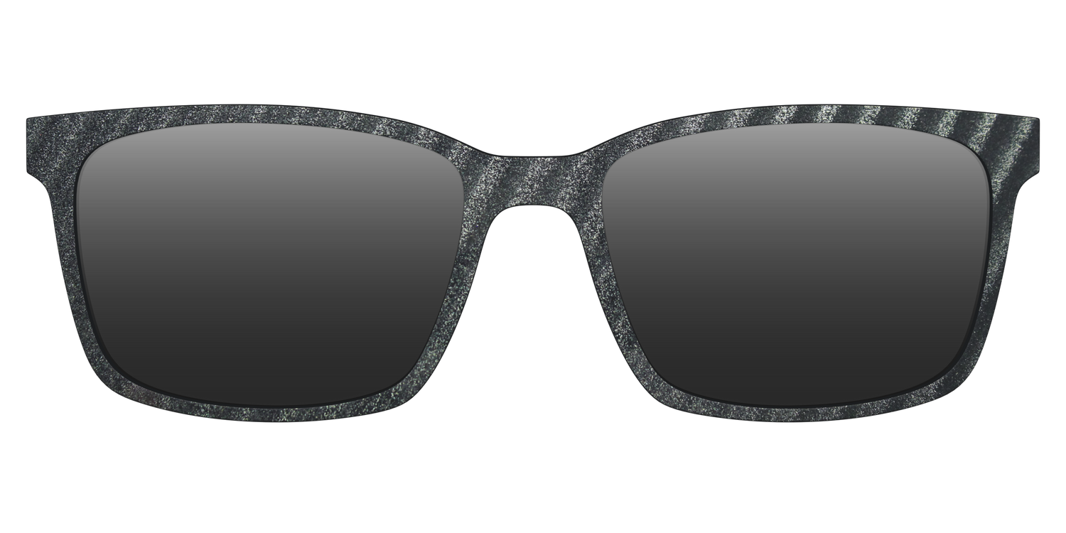 The Polarized Obsidian Stripe Sun Top - Lifestyle Kirby Top Image - Pair Eyewear