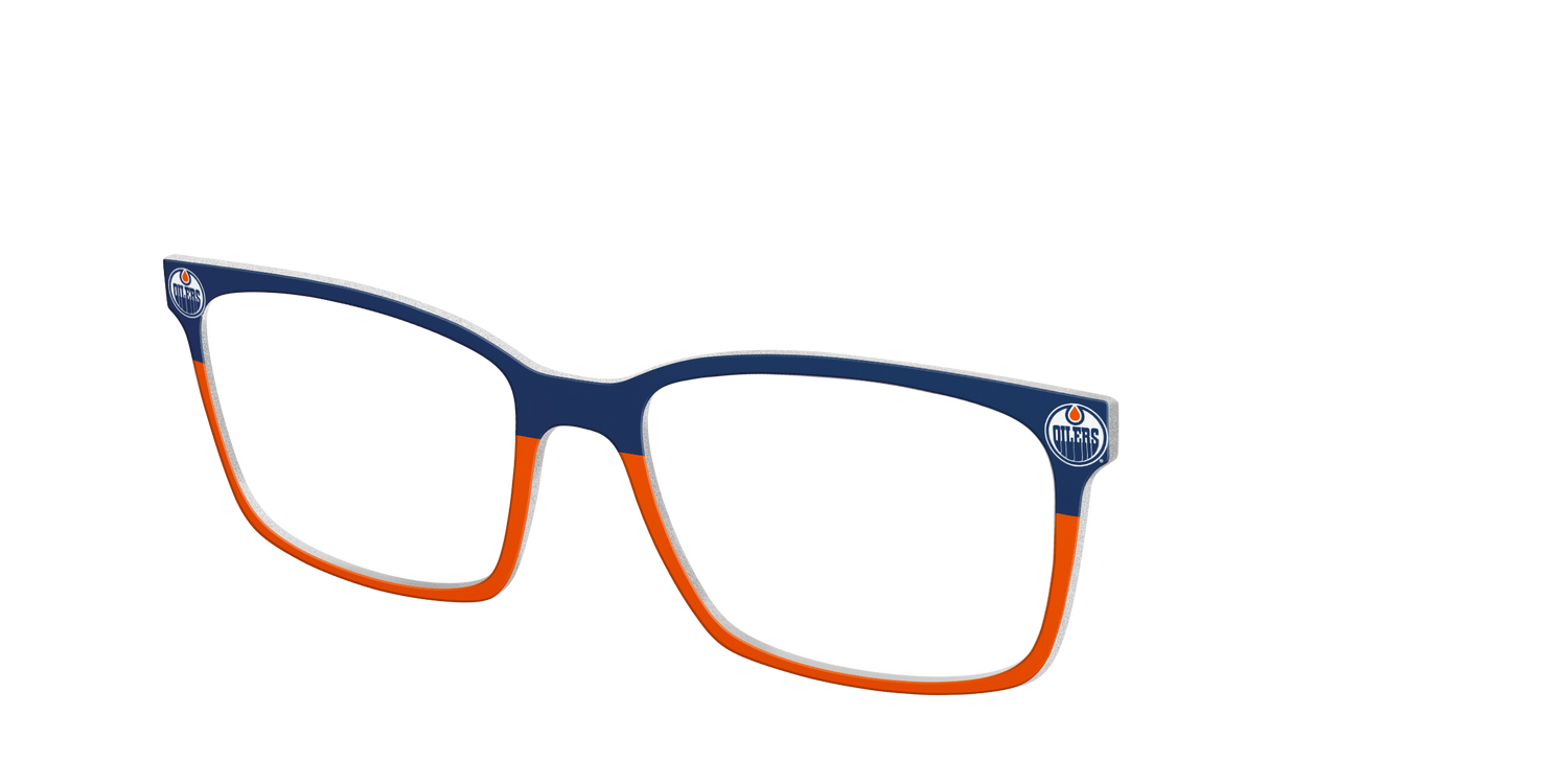 The Oilers® Split - Angle Top Image - Pair Eyewear