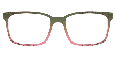 The Olive to Rose Trellis with Champagne Foil - Front Top Thumbnail - Pair Eyewear