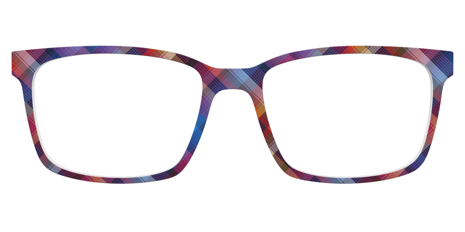 The Ombre Plaid - Lifestyle Kirby Top Image - Pair Eyewear