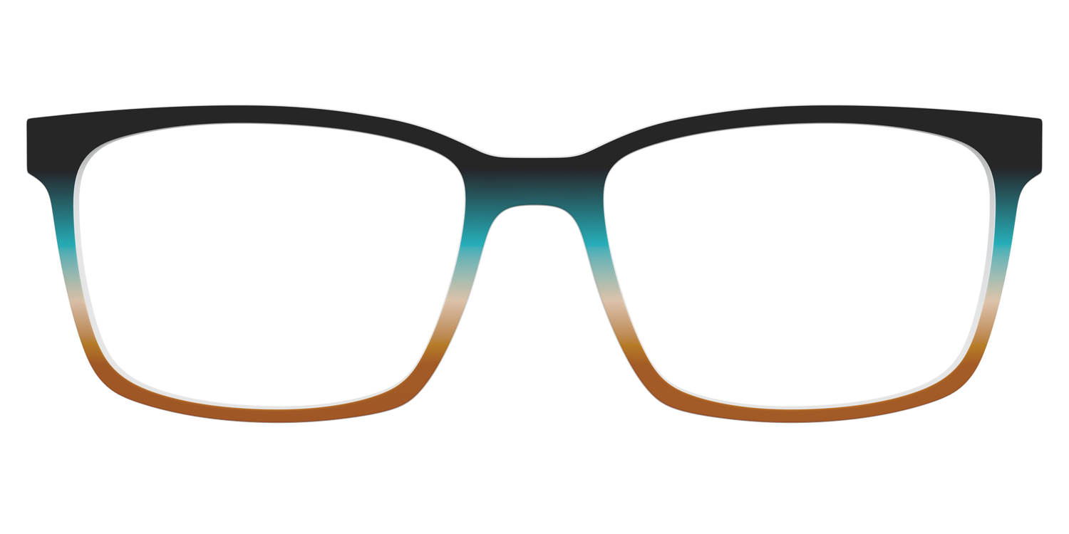 The Onyx to Rust Gradient - Lifestyle Kirby Top Image - Pair Eyewear