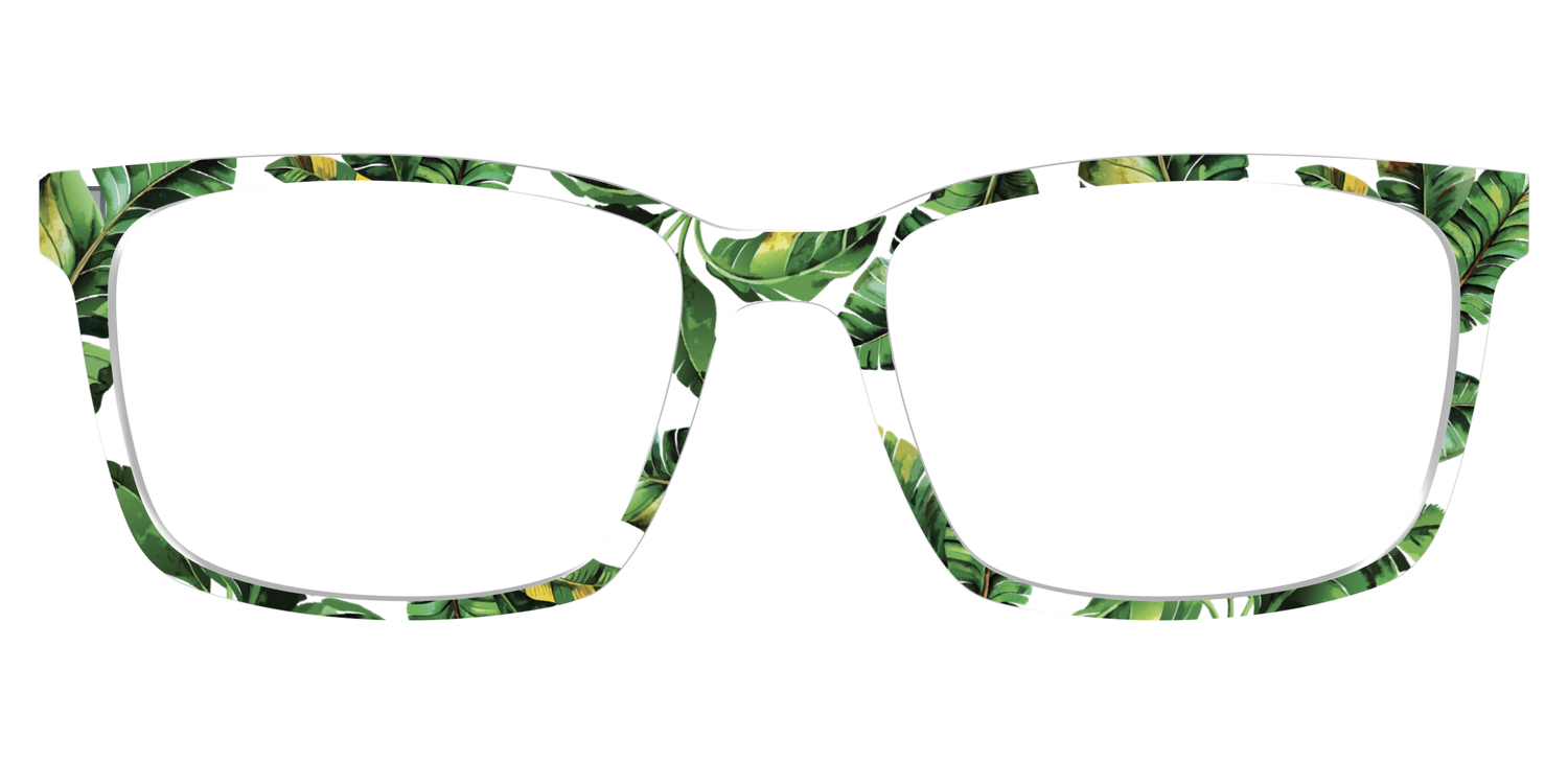 The Palm Leaves Crystal - Lifestyle Kirby Top Image - Pair Eyewear