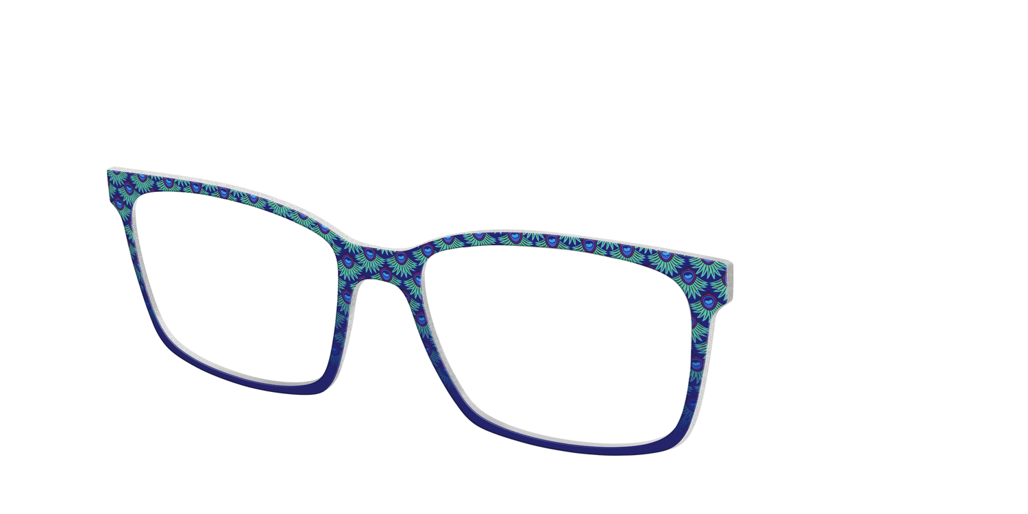 The Peacock Scallop - Angle Top Image - Pair Eyewear