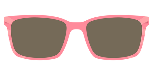 The Polarized Fruit Punch Sunburst Sun Top - Kirby Top - Pair Eyewear