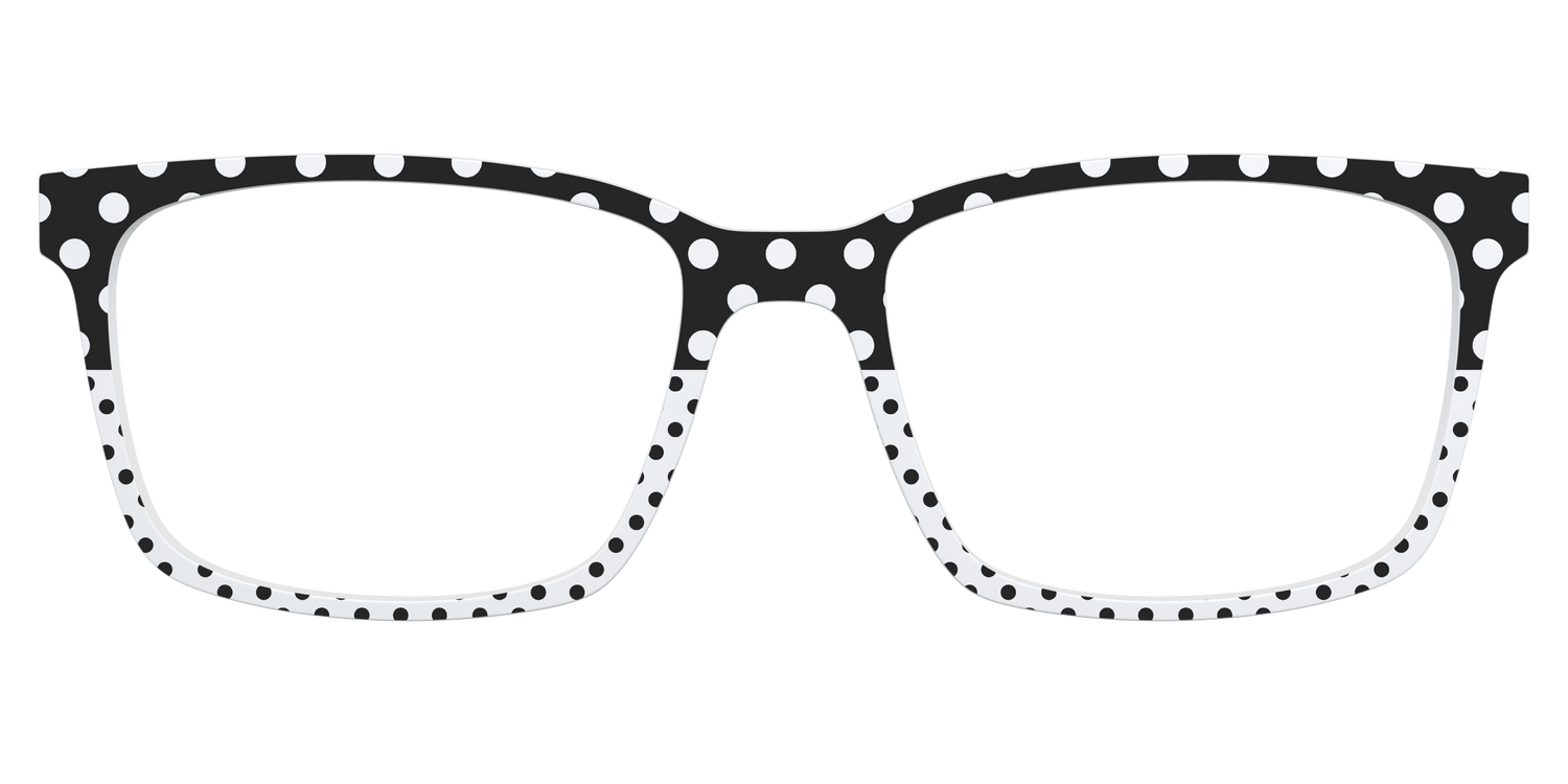The Polka Dot Print Mix - Lifestyle Kirby Top Image - Pair Eyewear