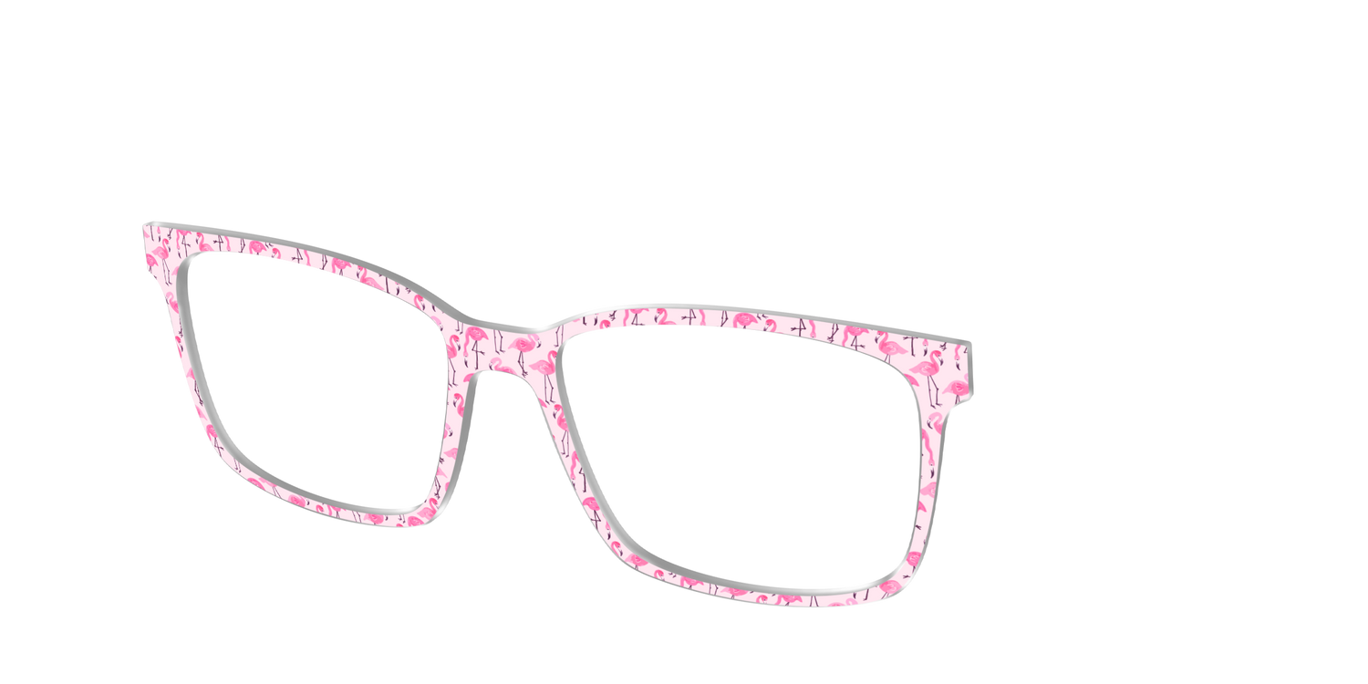 The Pretty Pink Flamingos - Angle Top Image - Pair Eyewear