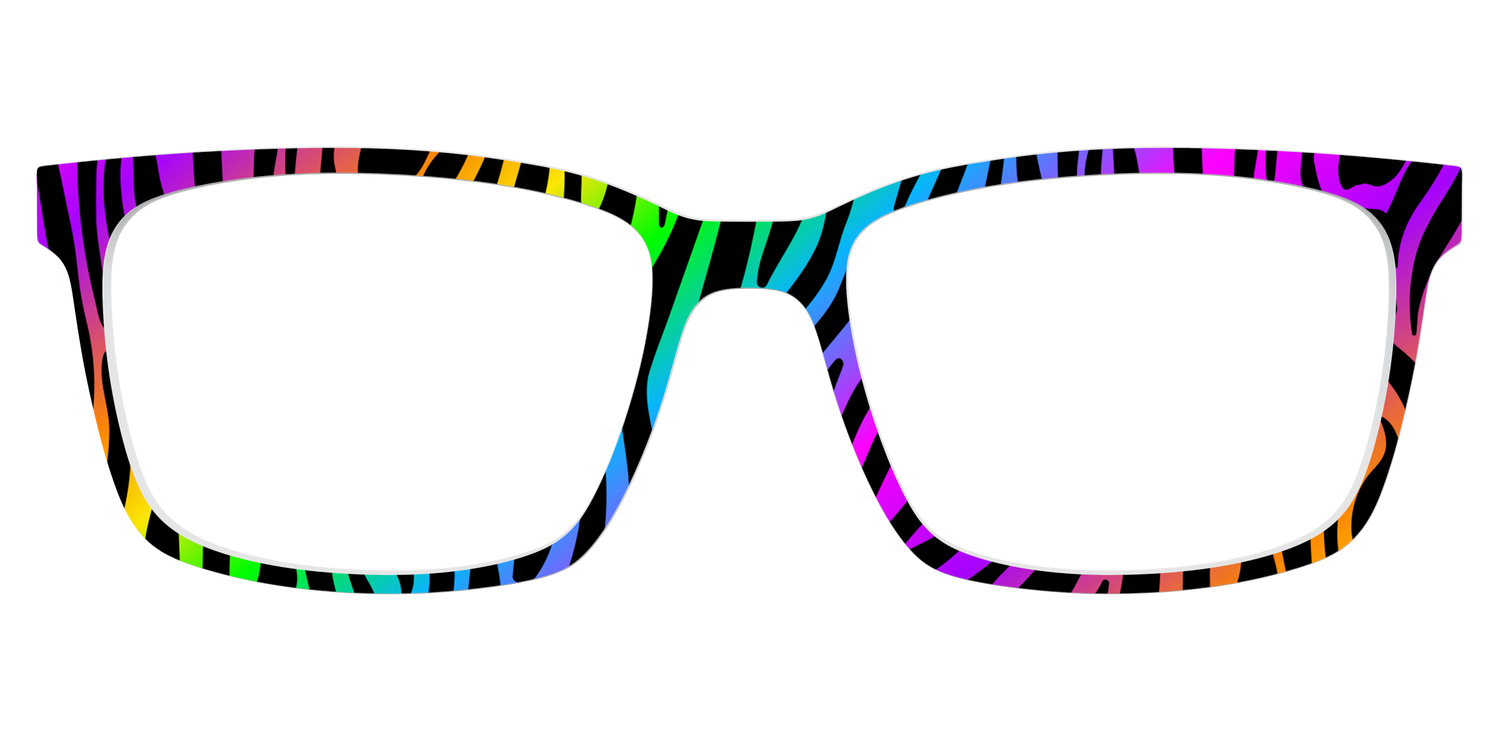 The Prismatic Zebra - Lifestyle Kirby Top Image - Pair Eyewear