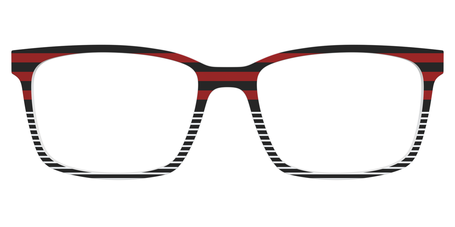 The Punk Stripes Split - Lifestyle Kirby Top Image - Pair Eyewear