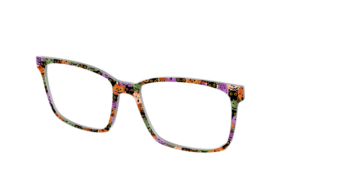 The Purring Pumpkins - Angle Top Image - Pair Eyewear