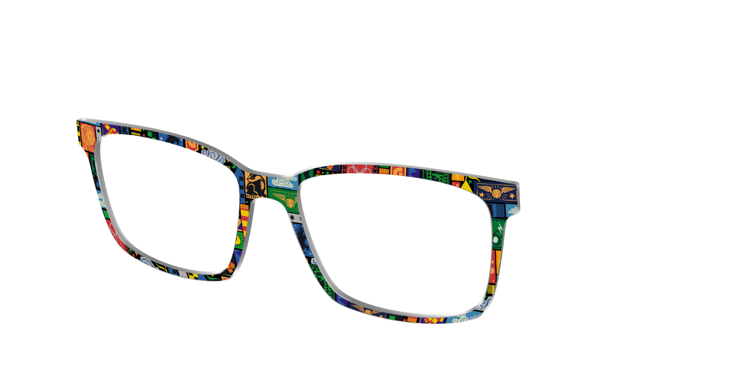 The Quidditch Patchwork - Angle Top Image - Pair Eyewear